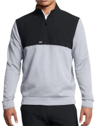 Under Armour Drive Storm SweaterFleece herr sweatshirt, steel/black