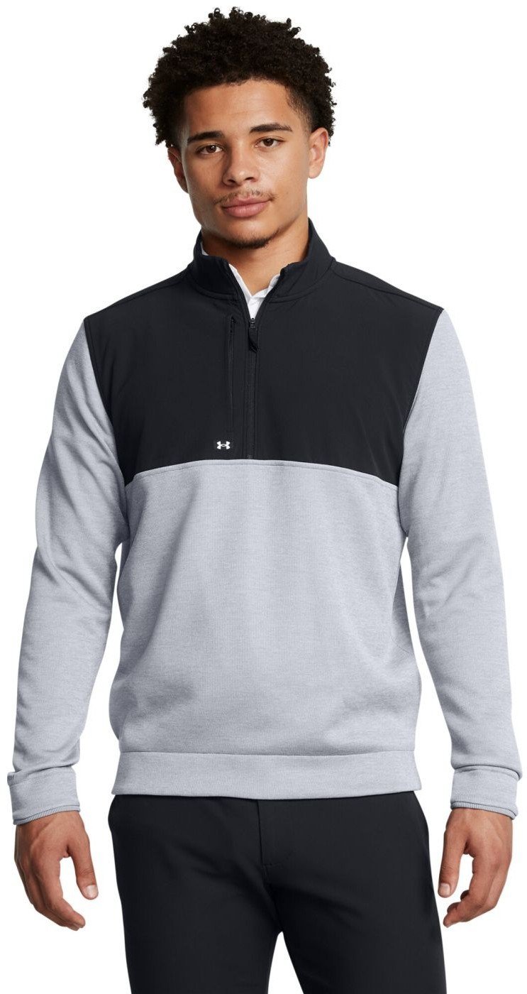Under Armour Drive Storm SweaterFleece herr sweatshirt, steel/black
