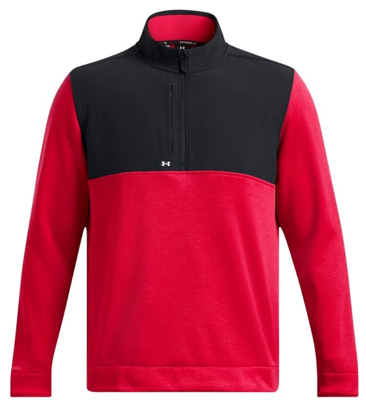Under Armour Drive Storm SweaterFleece herr sweatshirt, röd/svart