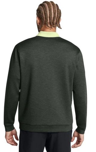 Under Armour Drive Midlayer Crew herr sweatshirt, forest green