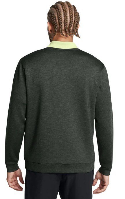 Under Armour Drive Midlayer Crew herr sweatshirt, forest green