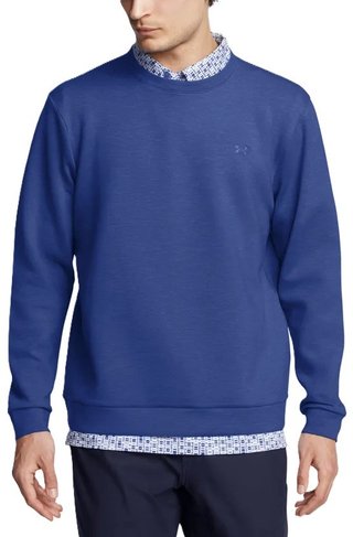 Under Armour Drive Midlayer Crew herr sweatshirt, blå