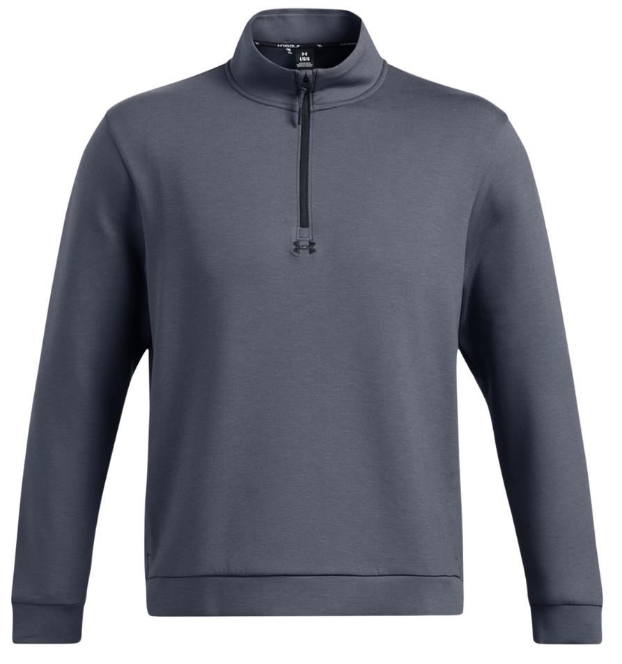 Under Armour Drive herr pullover, downpour gray/gravel/black