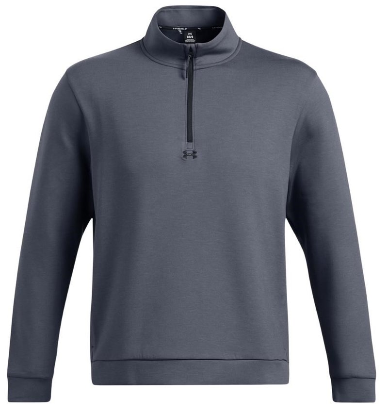 Under Armour Drive herr pullover, downpour gray/gravel/black