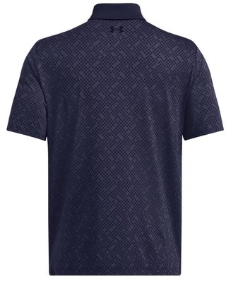 Under Armour Playoff 3.0 Check Jacquard herr polo, midnight navy
