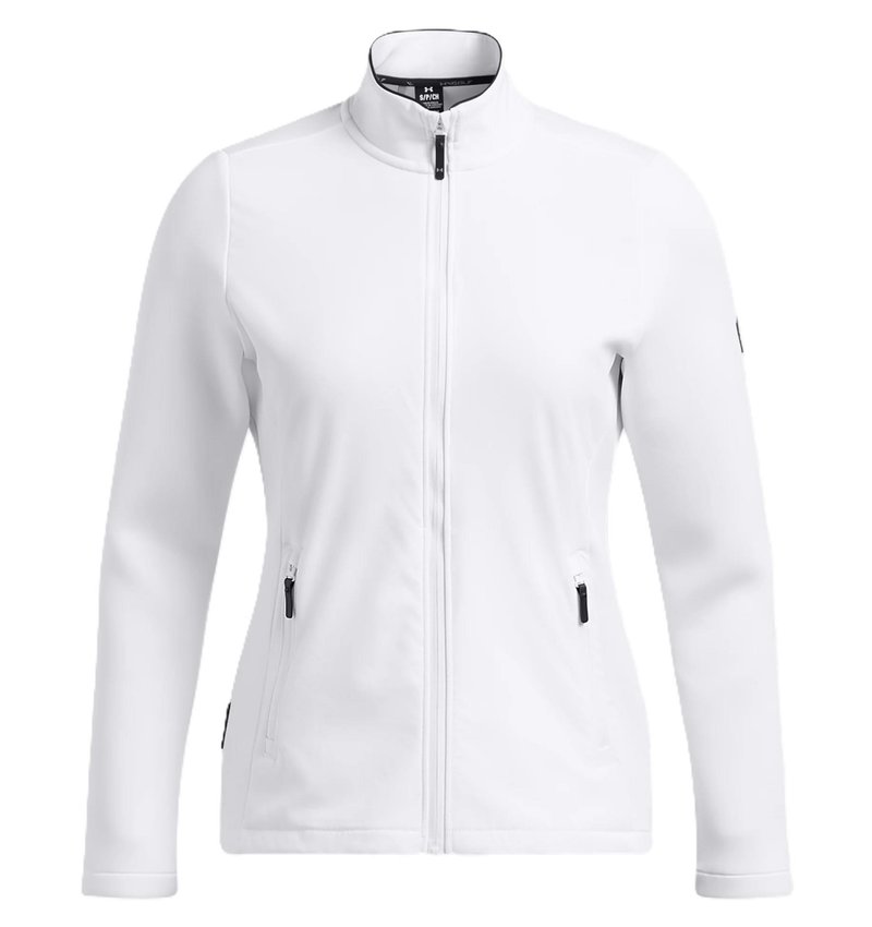 Under Armour Drive Pro Storm Hybrid full zip damjacka, vit