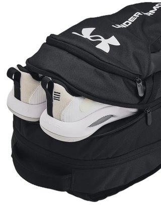 Under Armour Hustle 6.0 Backpack unisex, svart