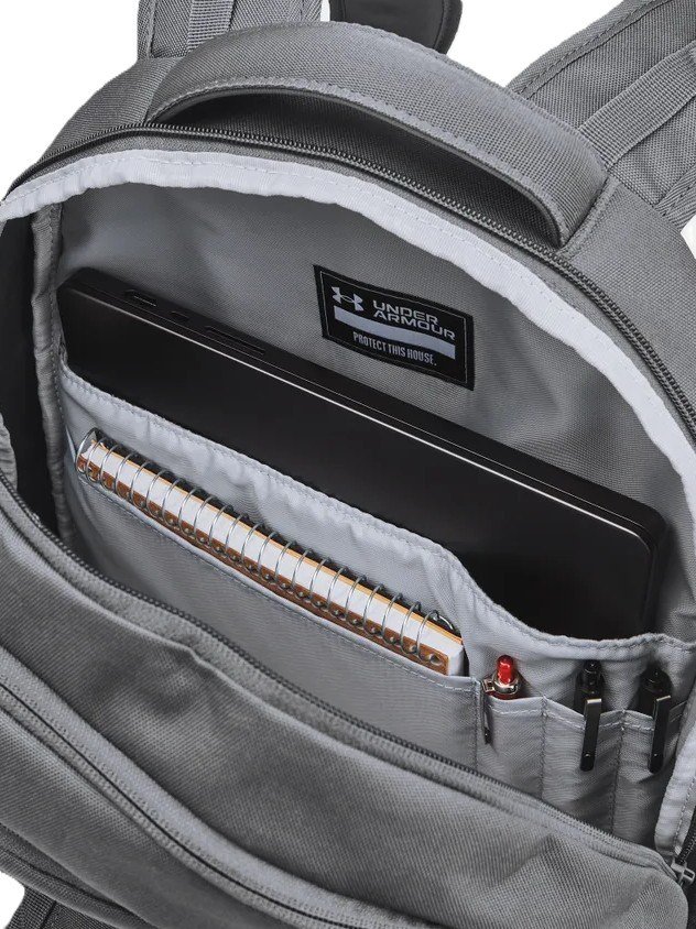 Under Armour Hustle 6.0 Backpack unisex, grå