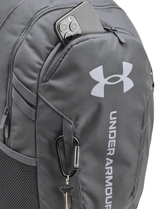 Under Armour Hustle 6.0 Backpack unisex, grå