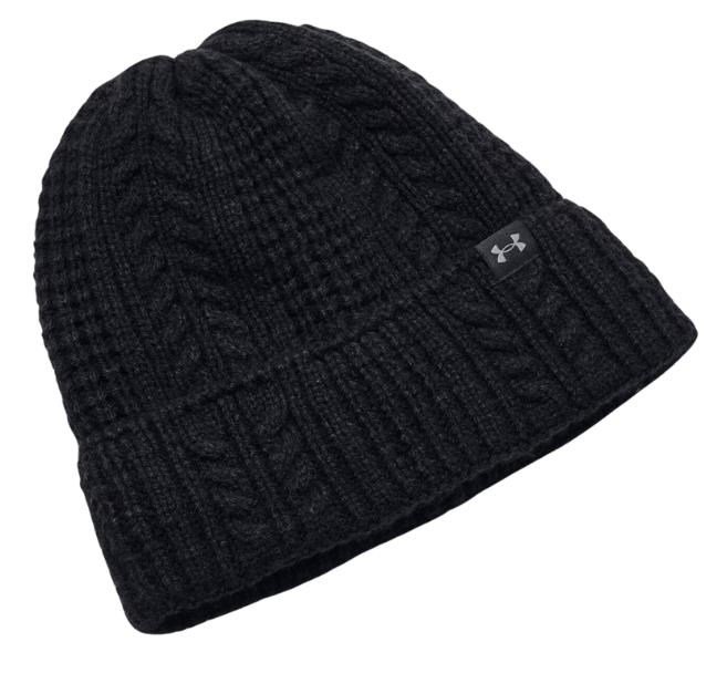 Under Armour Halftime Cable Knit dammössa, svart