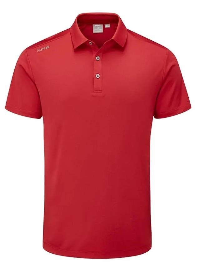 PING Lindum herr polo, rich red