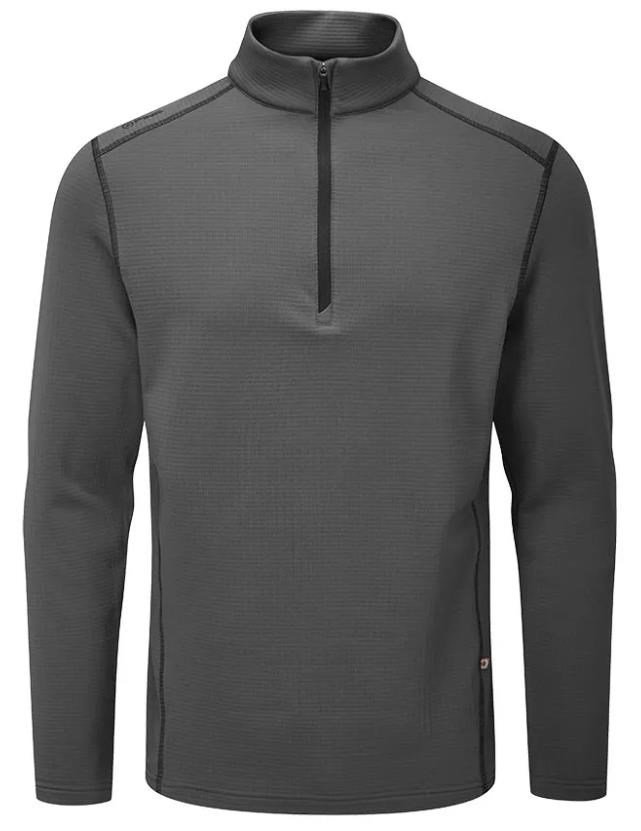 PING Half Zip Edwin herr sweatshirt, asfalt