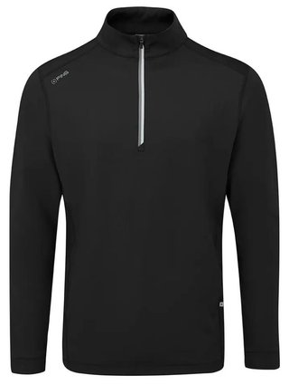 PING Latham Half Zip herr midlayer, svart
