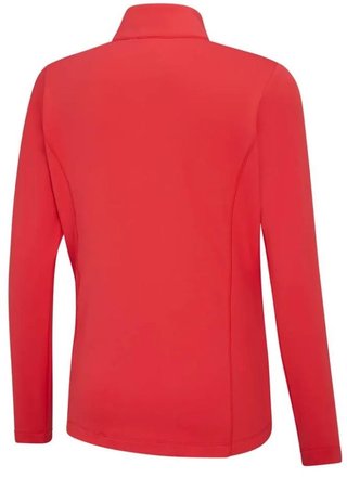 PING Aveline Half Zip damtröja med lång ärm, cayenne