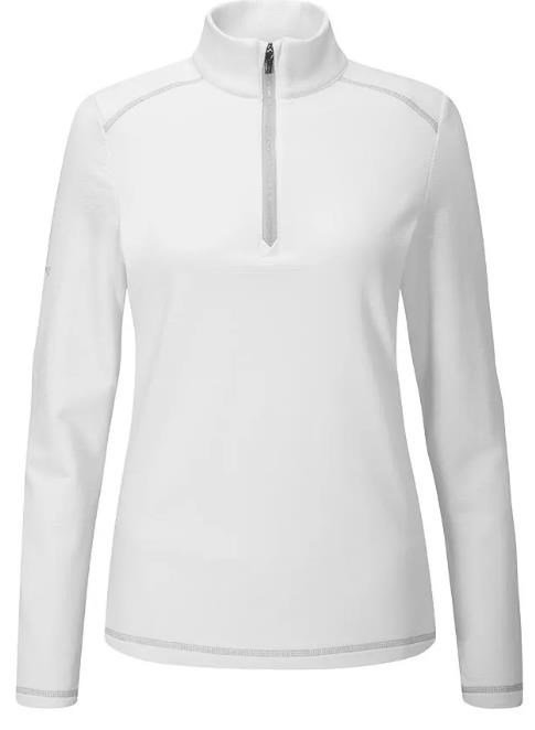 PING Sonya Fleece damtröja, vit