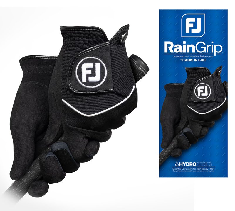 FootJoy RainGrip dam handske (1 par), svart