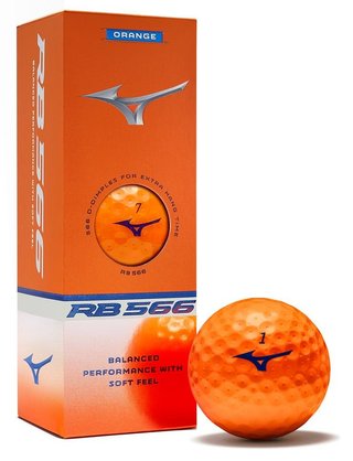 Mizuno RB 566 golfbollar, orange
