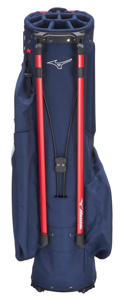 Mizuno BR-DX stand bag, navy/red