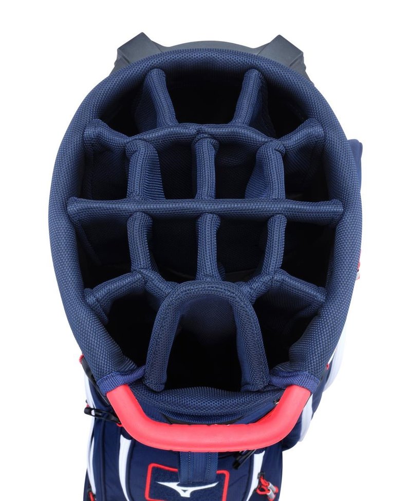 Mizuno BR-DX stand bag, navy/red