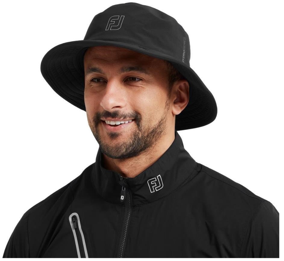 FootJoy HydroSeries bucket hat, svart