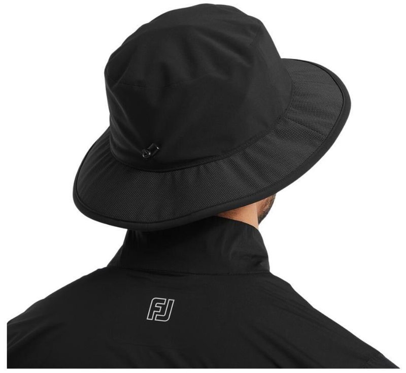 FootJoy HydroSeries bucket hat, svart