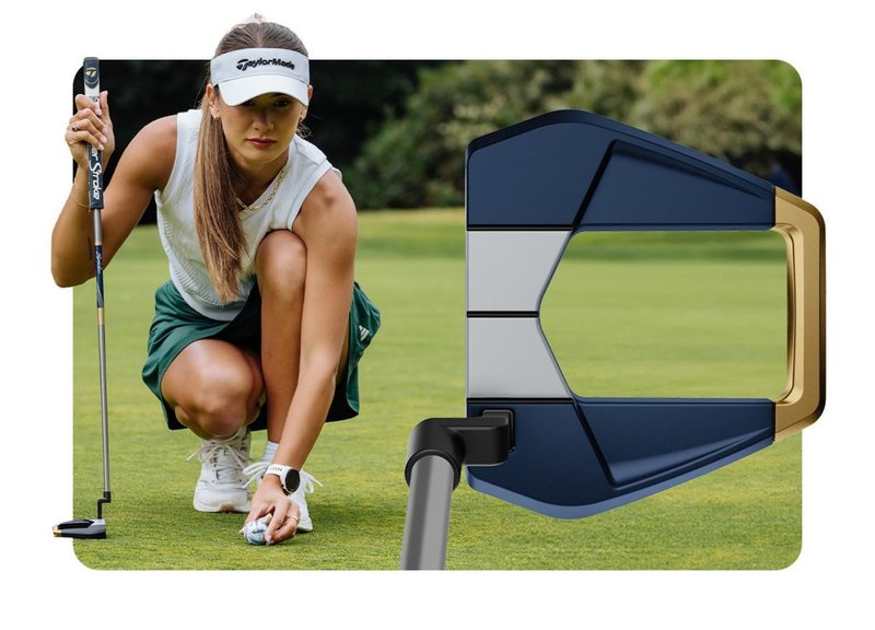 TaylorMade Kalea Gold Spider S dam putter