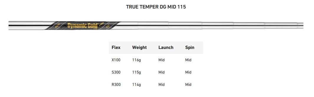 TaylorMade P7CB herr järn, stål