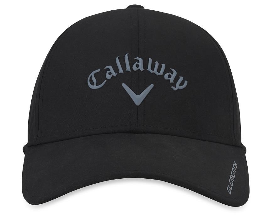 Callaway HD Rain herr golfkeps, svart