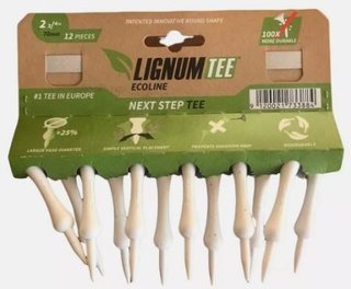 Lignum Lignum Ecoline Next Step Tee 70mm (2 3/4"), 12-pack