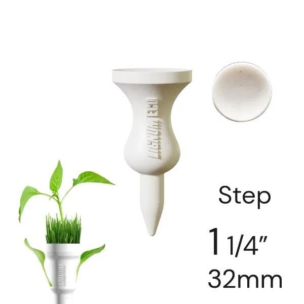 Lignum Ecoline Next Step Tee 32mm (1 1/4"), 12-pack