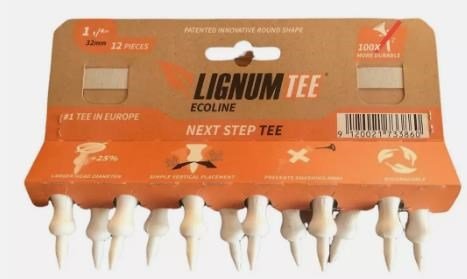 Lignum Ecoline Next Step Tee 32mm (1 1/4"), 12-pack