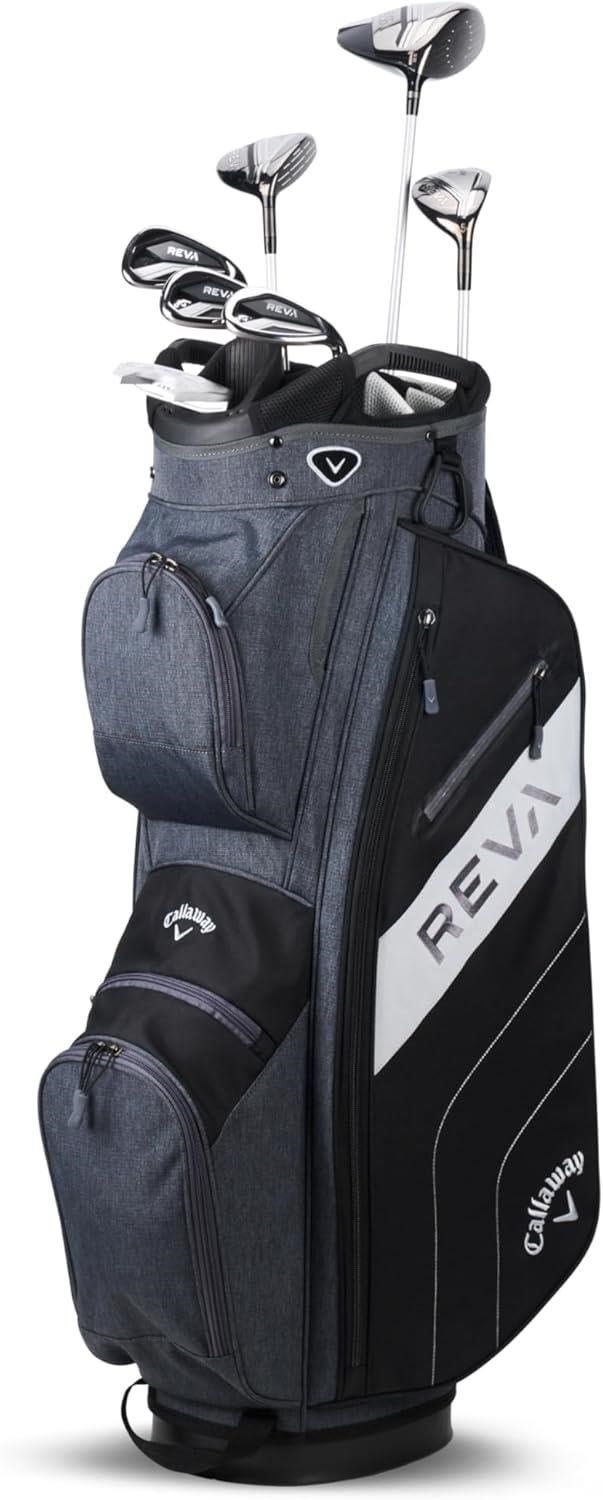 Callaway Reva 8PC Black damernas golfset, grafit