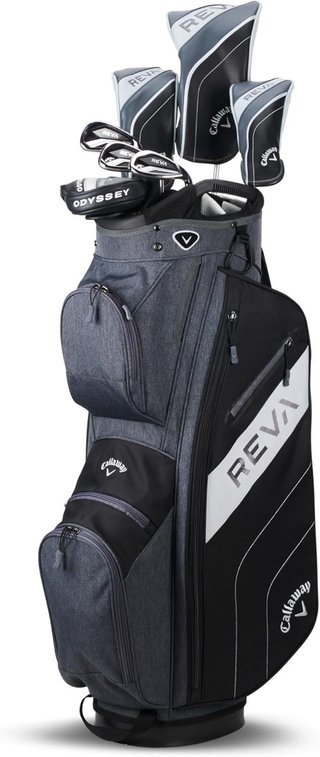 Callaway Reva 8PC Black damernas golfset, grafit