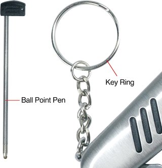 PGA Tour Multi-Tool Outil Polyvalent divotverktyg, silver