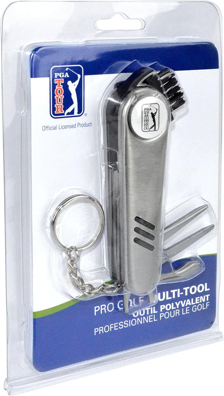 PGA Tour Multi-Tool Outil Polyvalent divotverktyg, silver