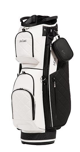 JuCad First Class cart bag, svart/vit