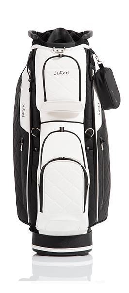 JuCad First Class cart bag, svart/vit