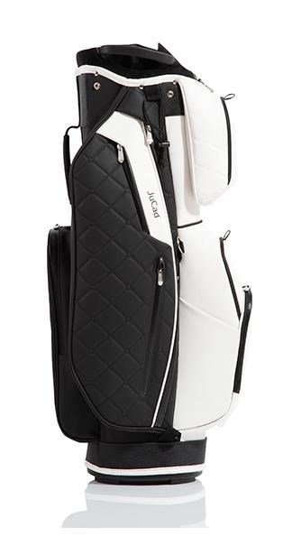 JuCad First Class cart bag, svart/vit
