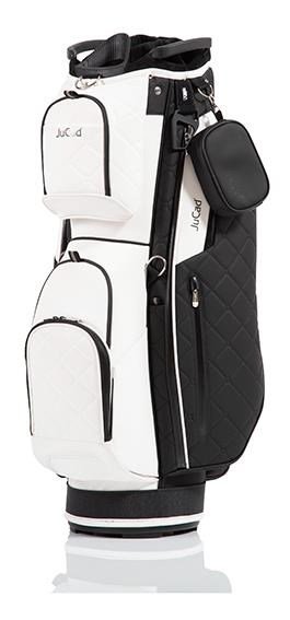 JuCad First Class cart bag, svart/vit