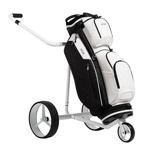 JuCad First Class cart bag, svart/vit