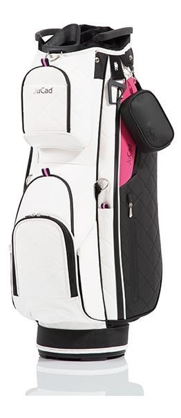 JuCad First Class cart bag, svart/rosa