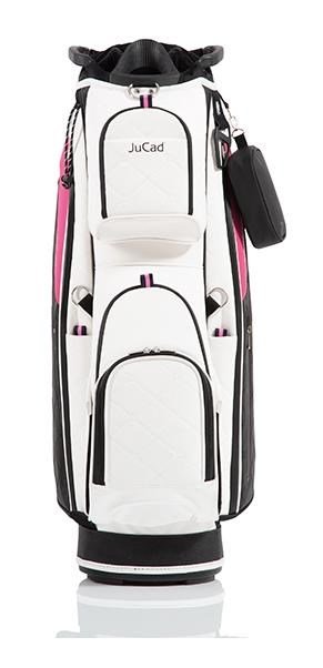 JuCad First Class cart bag, svart/rosa