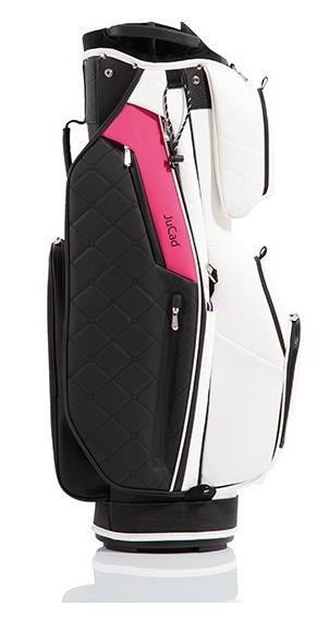 JuCad First Class cart bag, svart/rosa