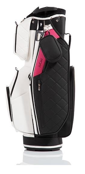 JuCad First Class cart bag, svart/rosa