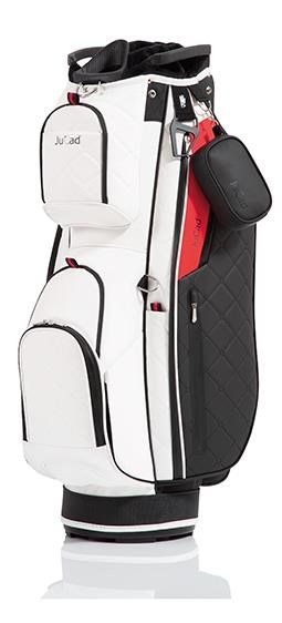 JuCad First Class cart bag, svart/röd