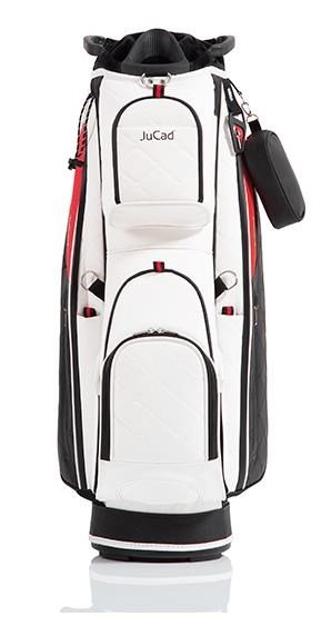 JuCad First Class cart bag, svart/röd