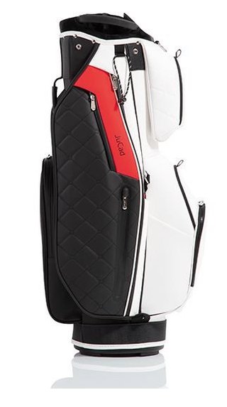 JuCad First Class cart bag, svart/röd