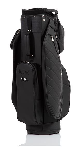 JuCad First Class cart bag, svart/röd