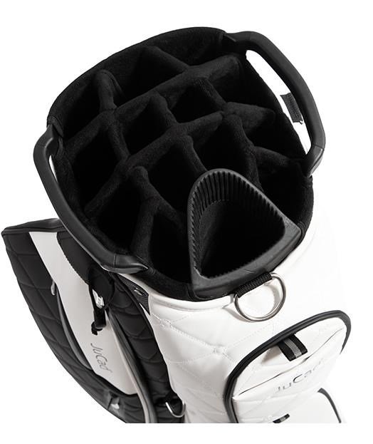 JuCad First Class cart bag, svart/röd