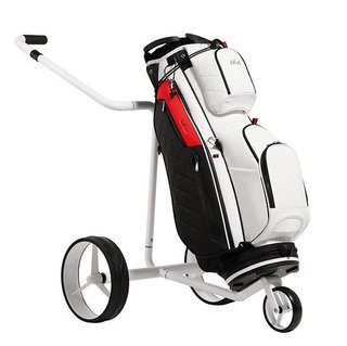 JuCad First Class cart bag, svart/röd